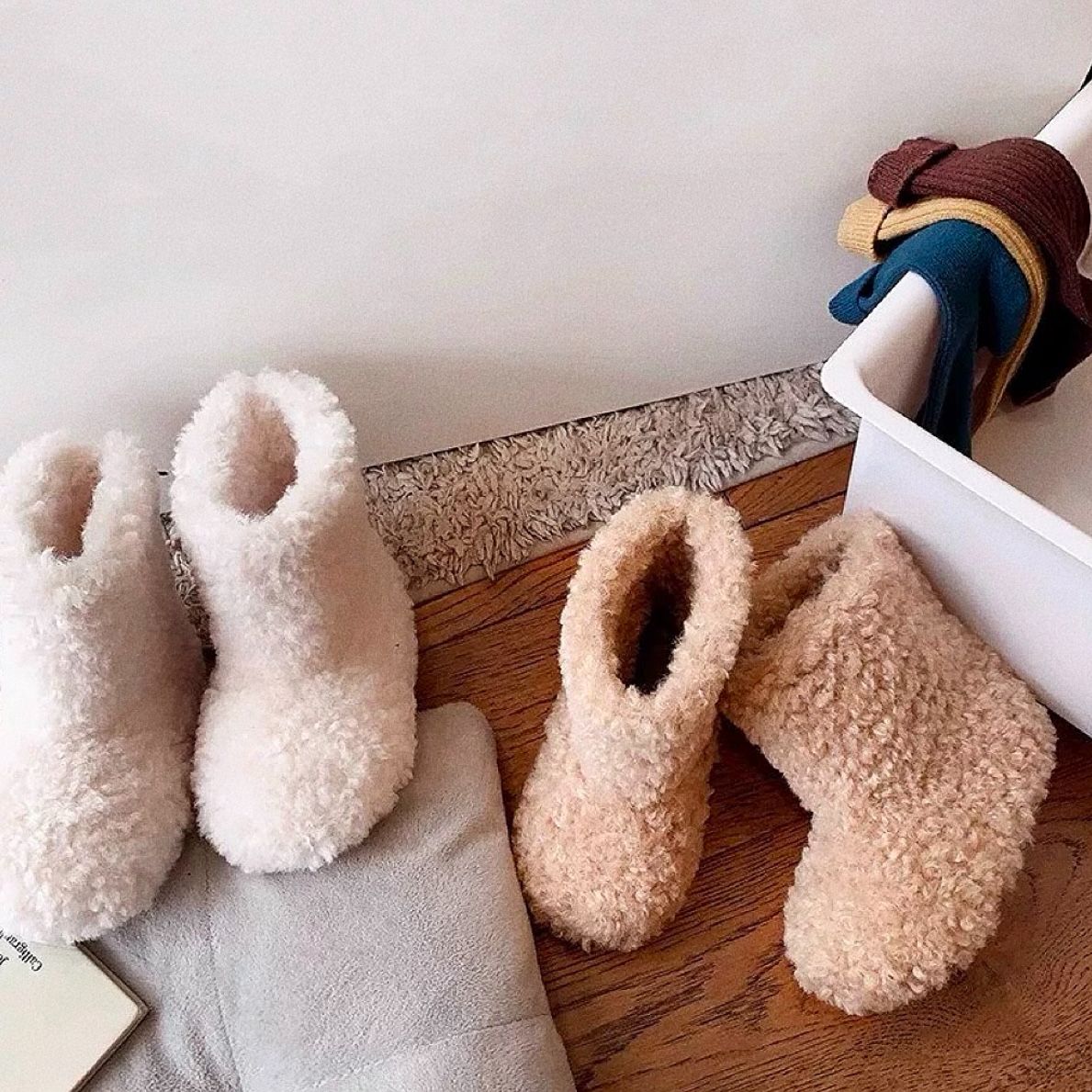 軟呼呼超可愛毛絨靴（現貨優惠）