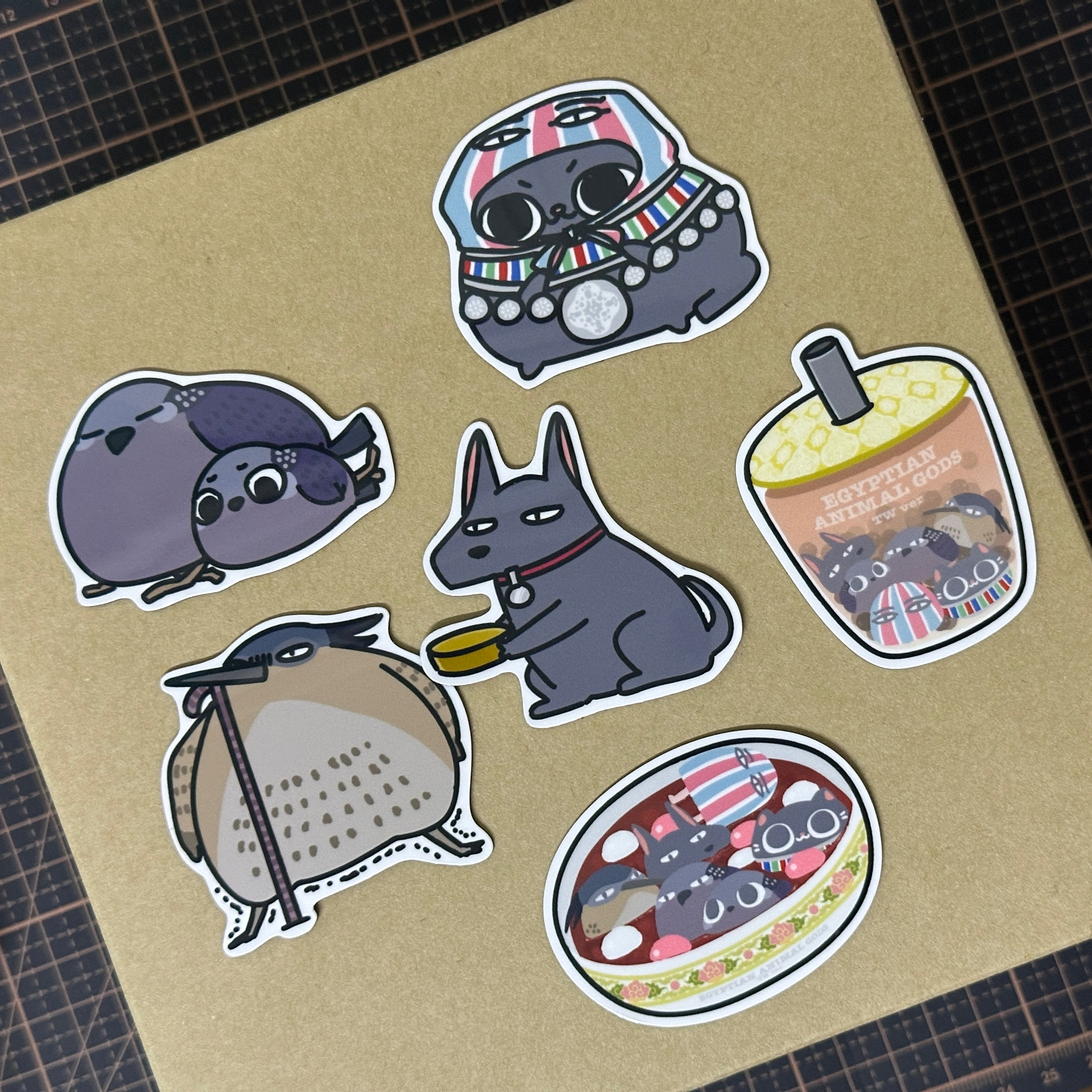 埃及大旅社 軟磁鐵盲包