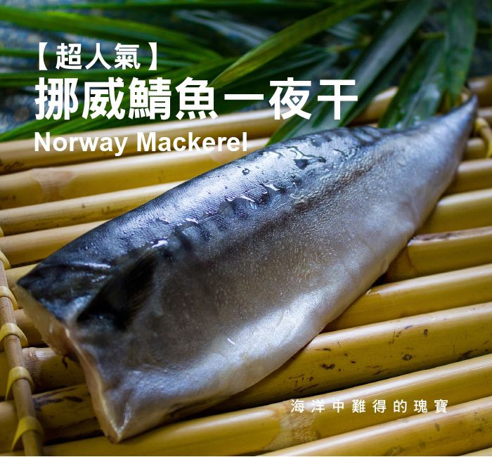 挪威鯖魚一夜干（100g/片）