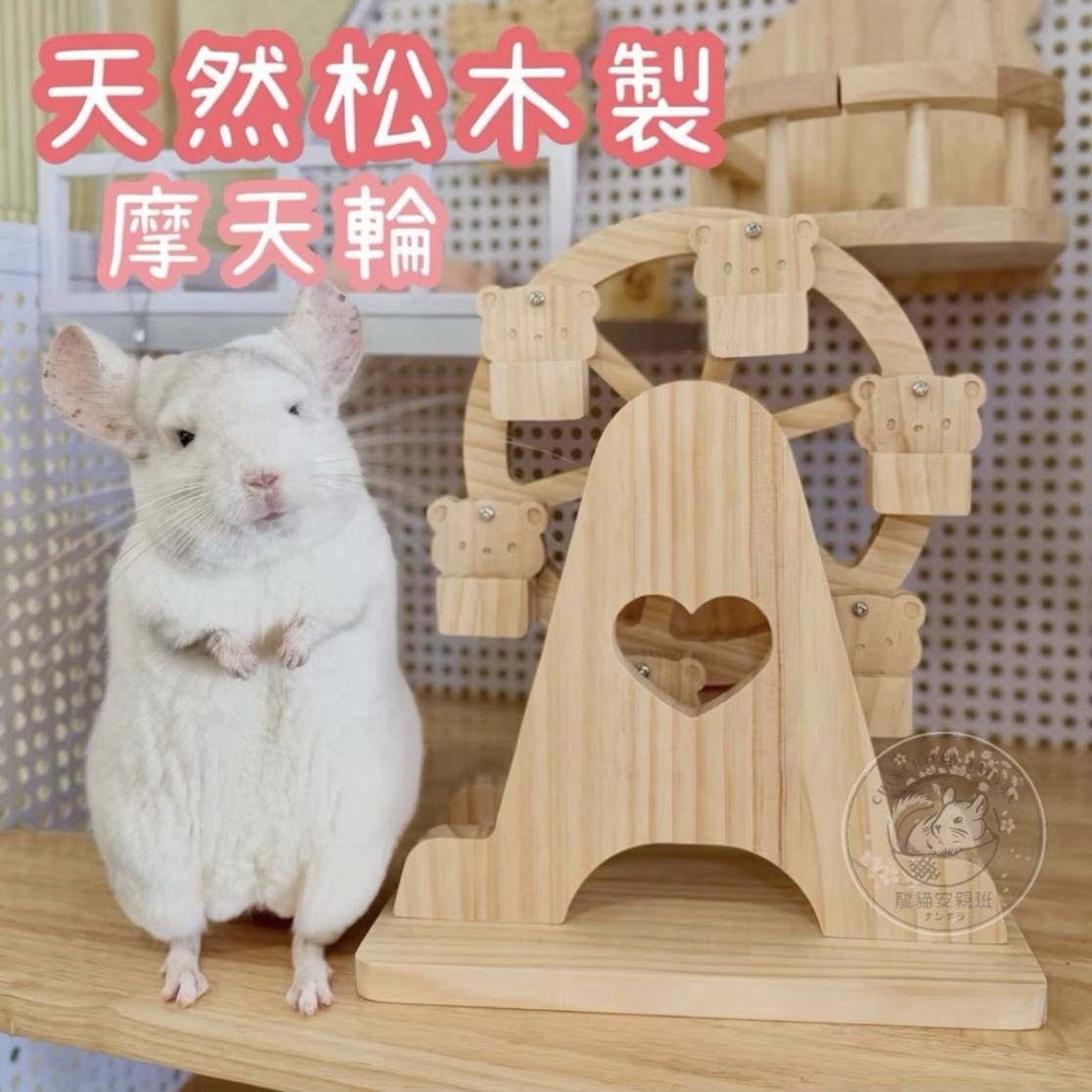 🏡龍貓安親班-高雄總店🏡🌲 原木摩天輪轉動玩具 放風玩具 趣味 環境豐富化