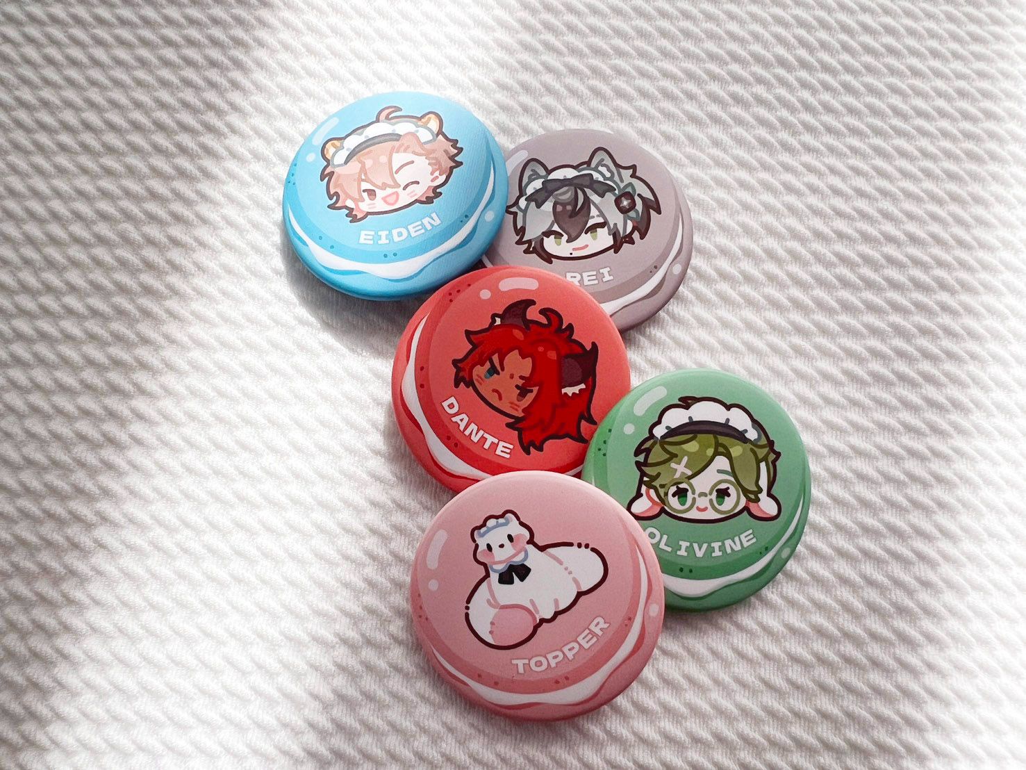 小徽章:女僕馬卡龍（NEW）