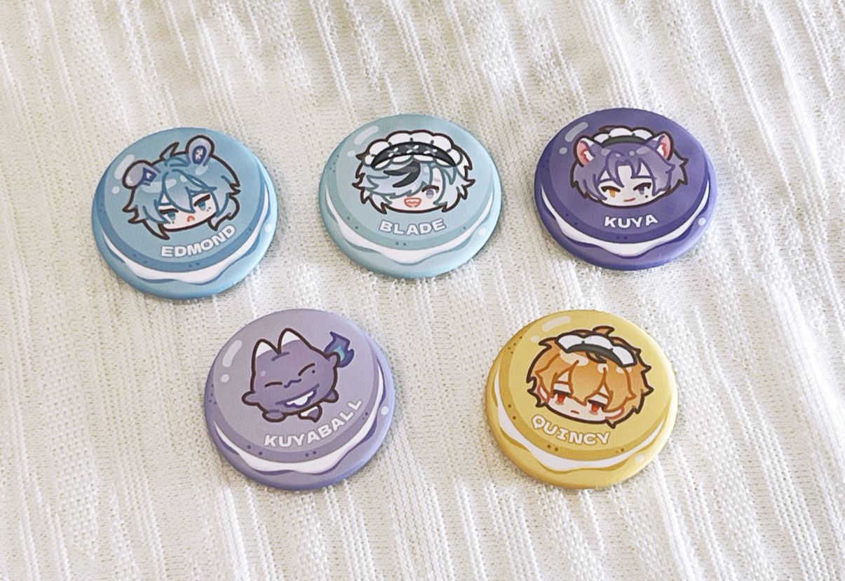 小徽章:女僕馬卡龍（NEW）