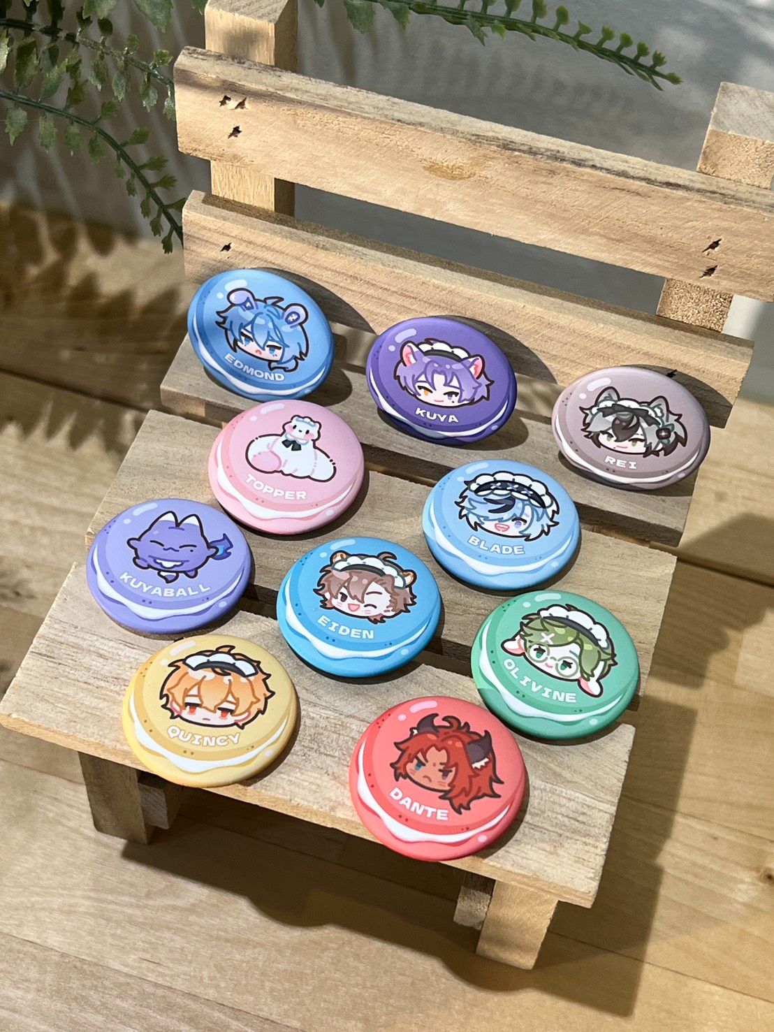 小徽章:女僕馬卡龍