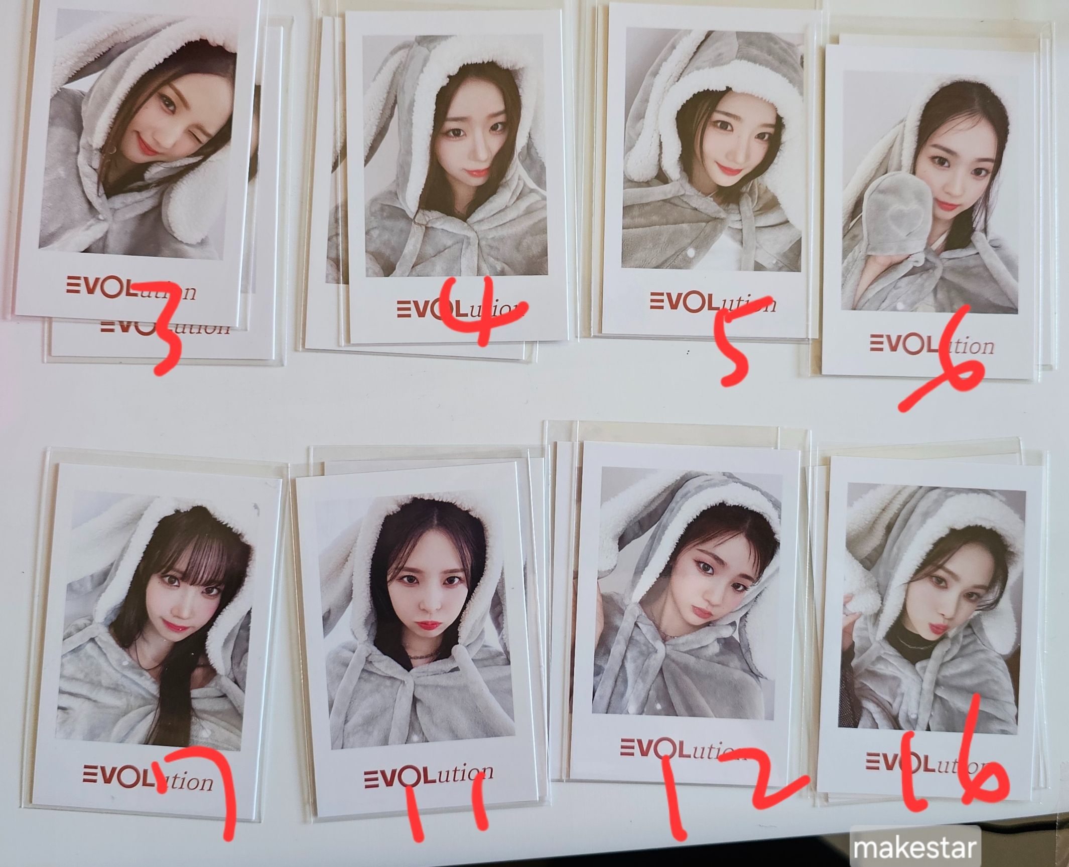 tripleS Evolution makestar特典卡（tripleS相關產品滿200出貨）