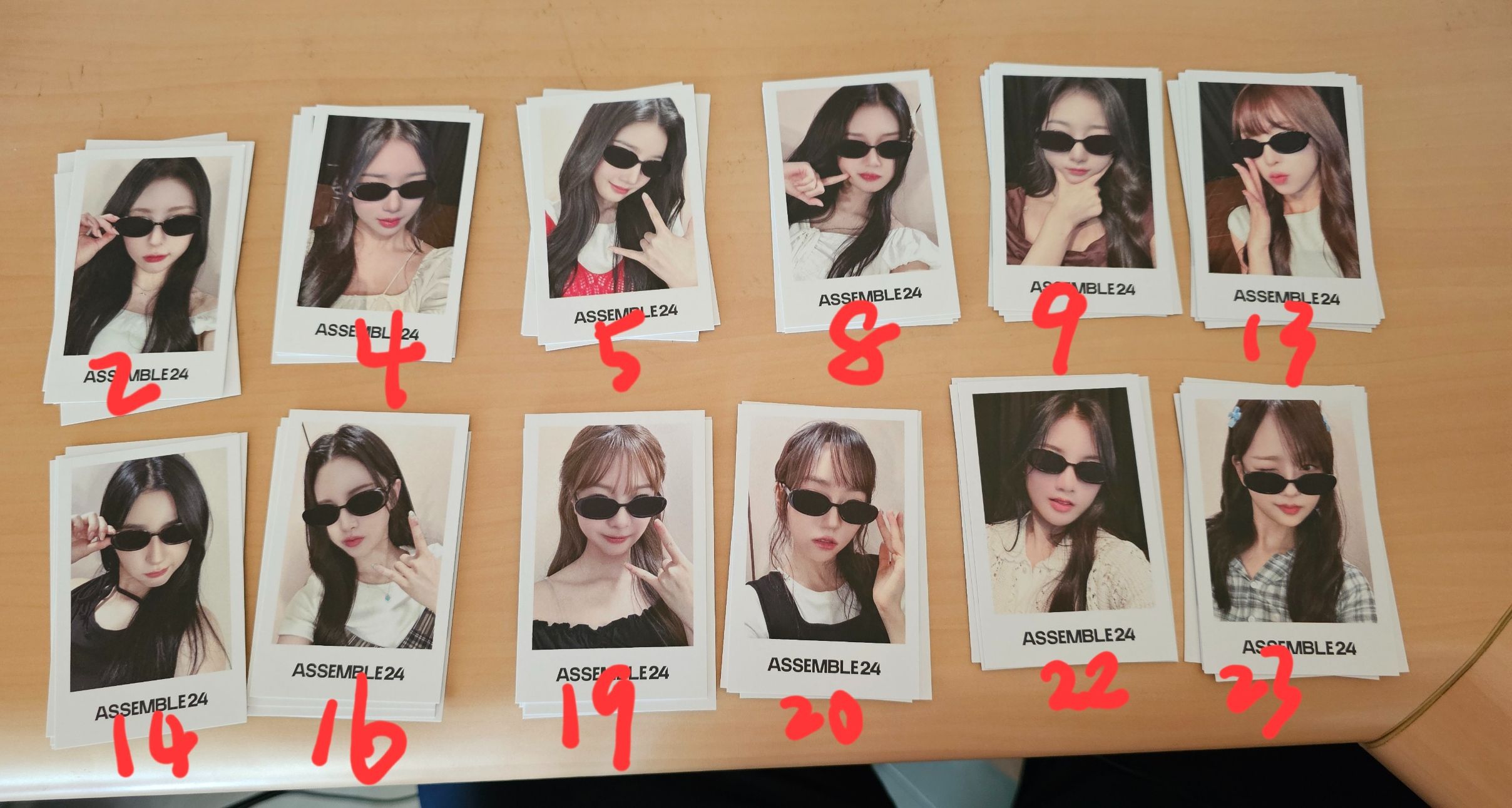 tripleS ASSEMBLE 24 B組 Everline 墨鏡特典卡（tripleS相關產品滿200出貨）