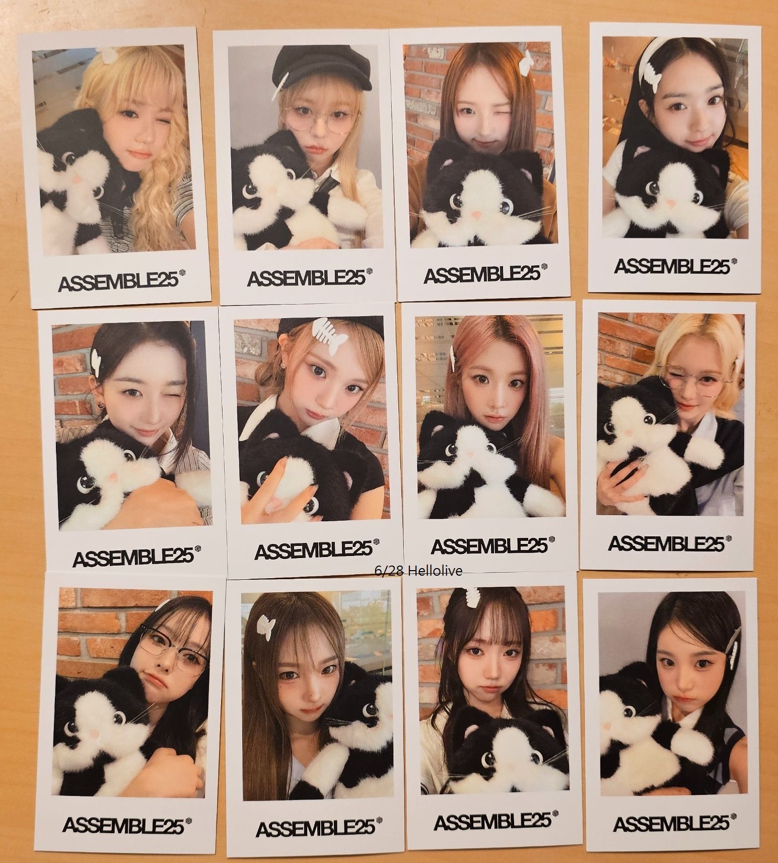 tripleS - 2025/6/28 Hellolive 線下場特典卡（tripleS相關產品滿200出貨）