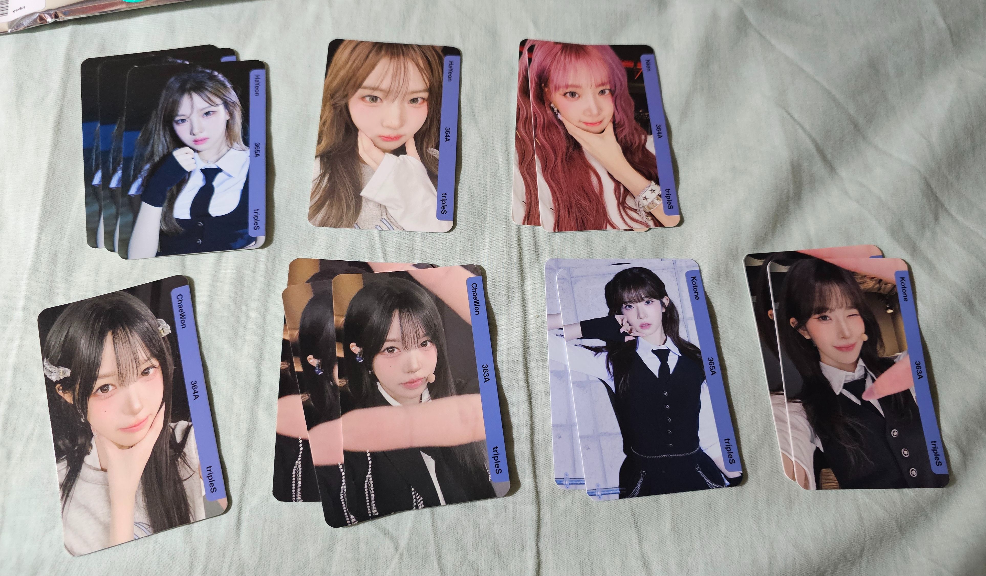 AA363 364 365已拆未掃卡包現貨