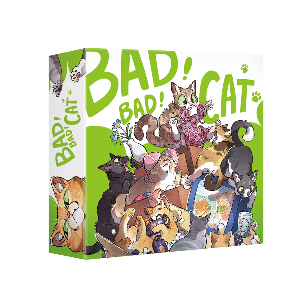 【桌遊】Bad！Bad！Cat！ 淘氣小貓！