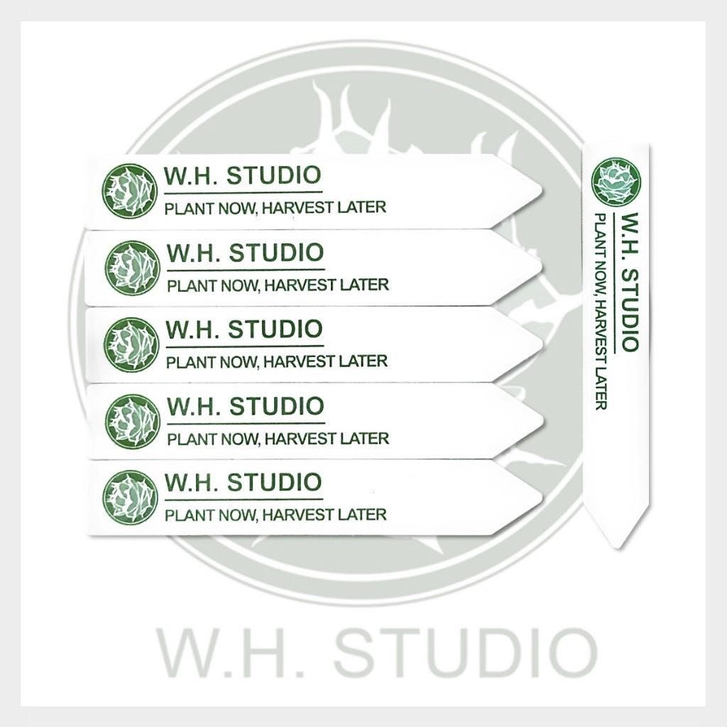 W.H. STUDIO花牌 植物標籤 單支 套組