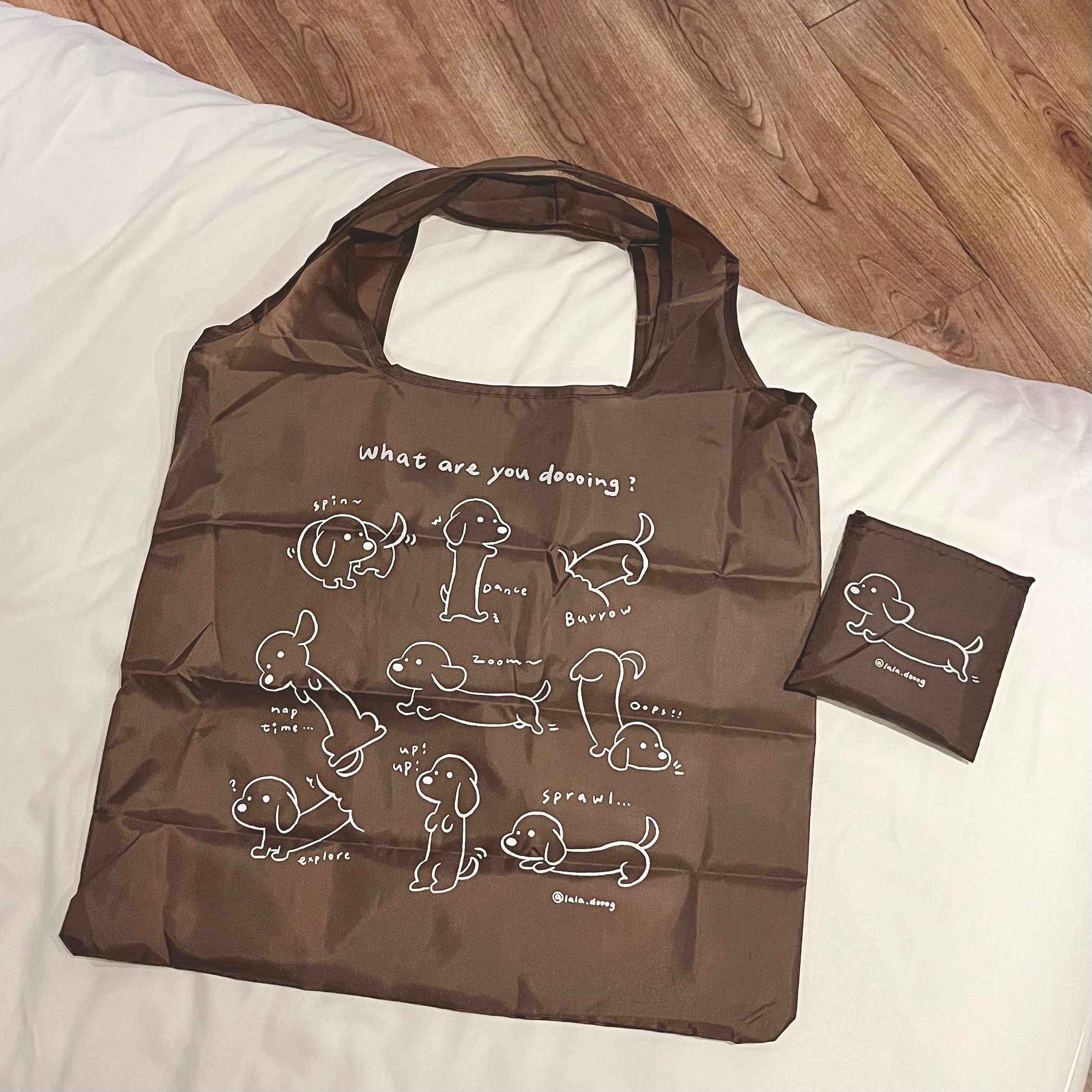 What are you doooing？可收納購物袋