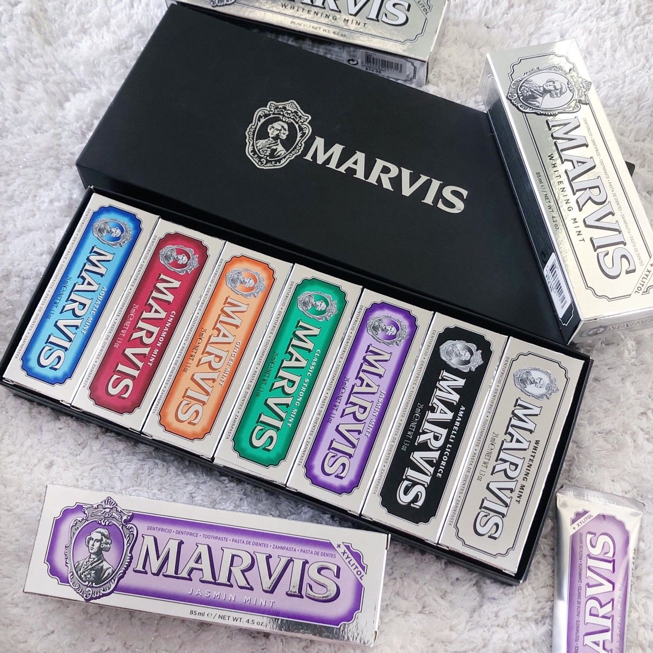 義大利 Marvis 牙膏 25ml 旅行禮盒組 精品牙膏