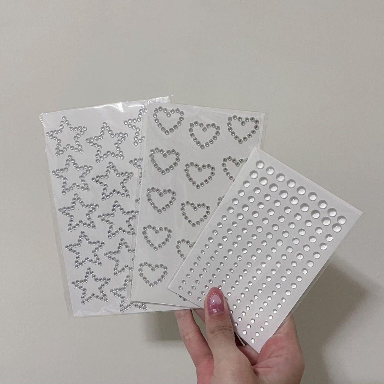 愛心星星裝飾貼/打包材料