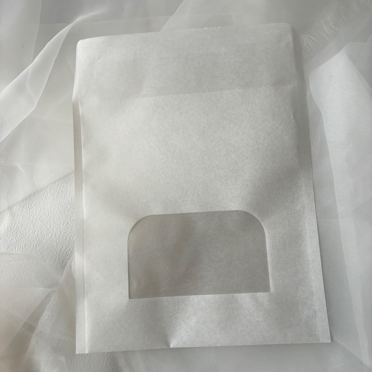 白色開窗自黏袋
