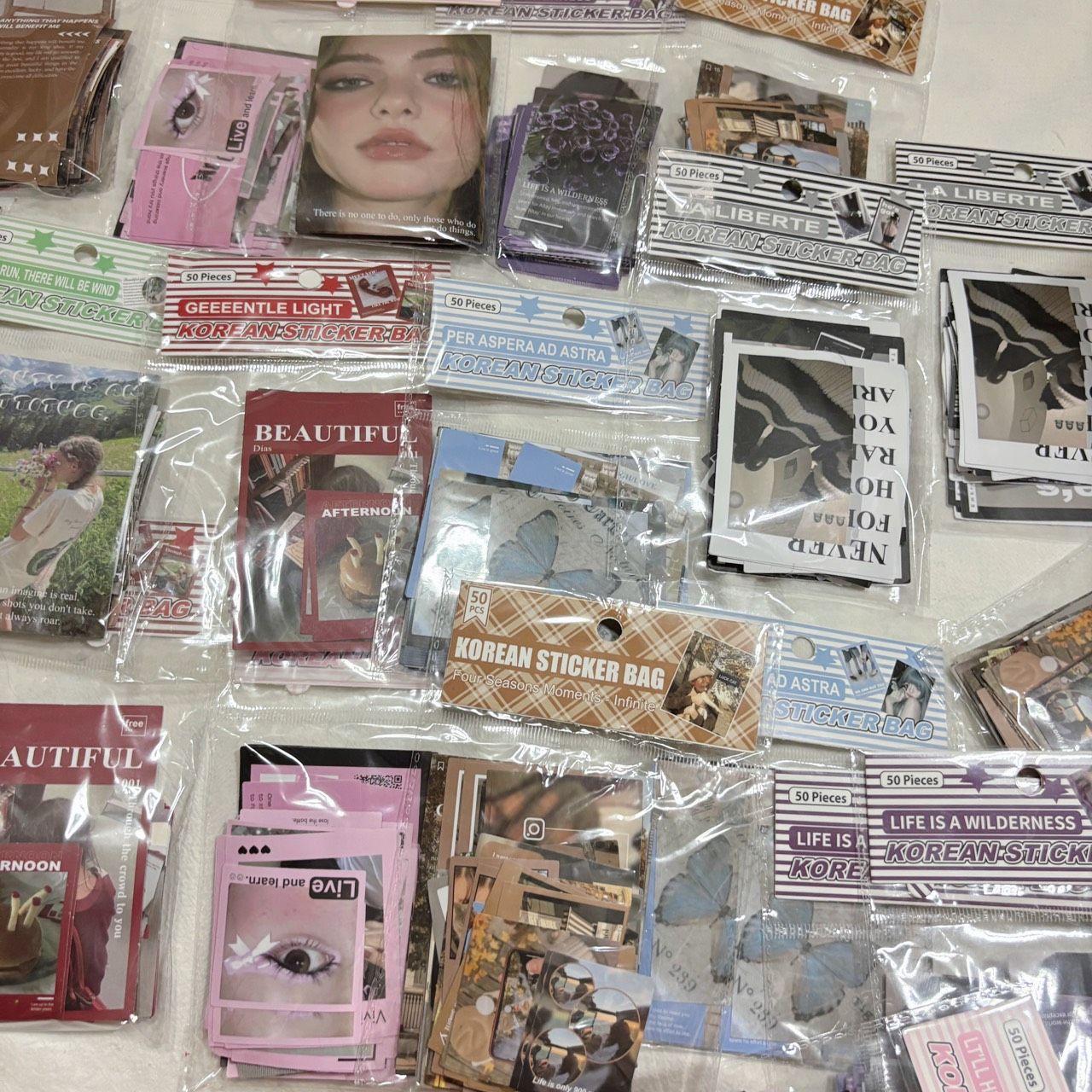 韓系＆美式貼紙包 超實用小店優惠商品!!🎀