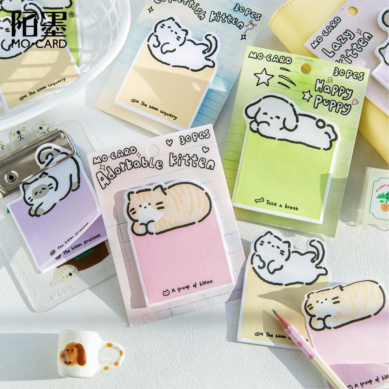 小動物塗鴉系列便利貼