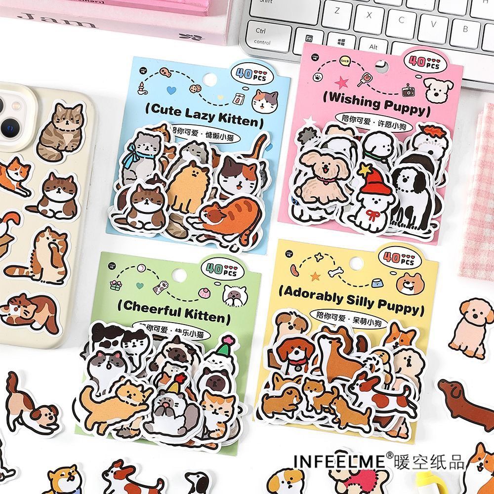 貓貓狗狗貼紙