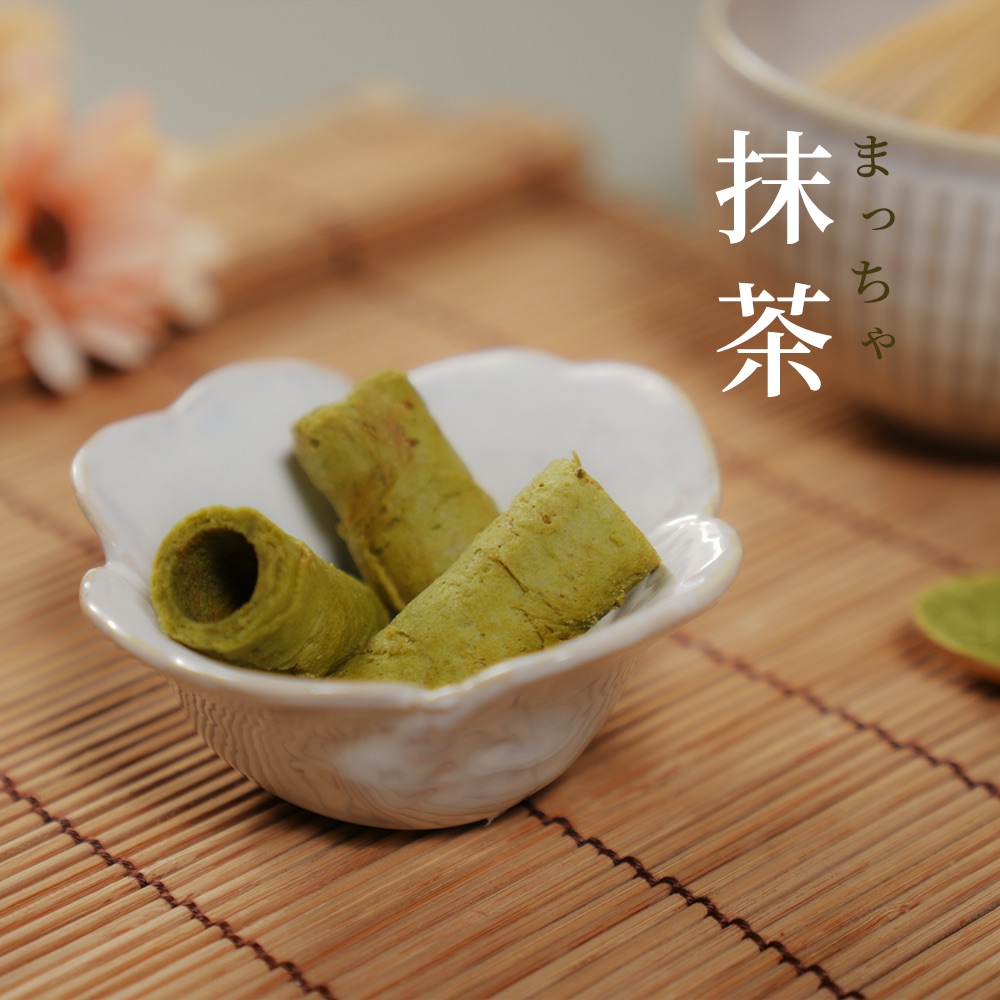 一口蛋捲（抹茶）