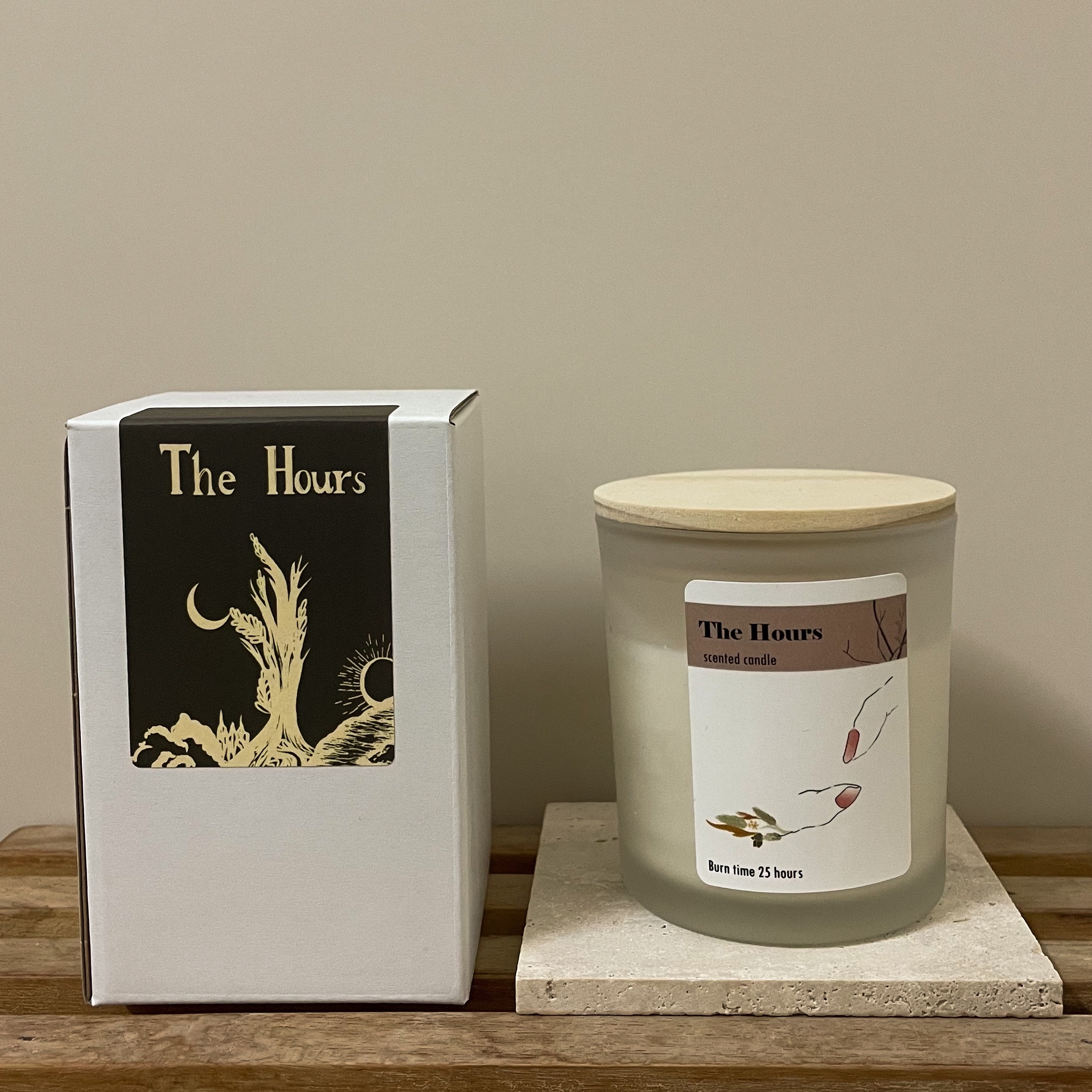 提神醒腦 I 白浪花 海洋調  I TheHours香氛蠟燭