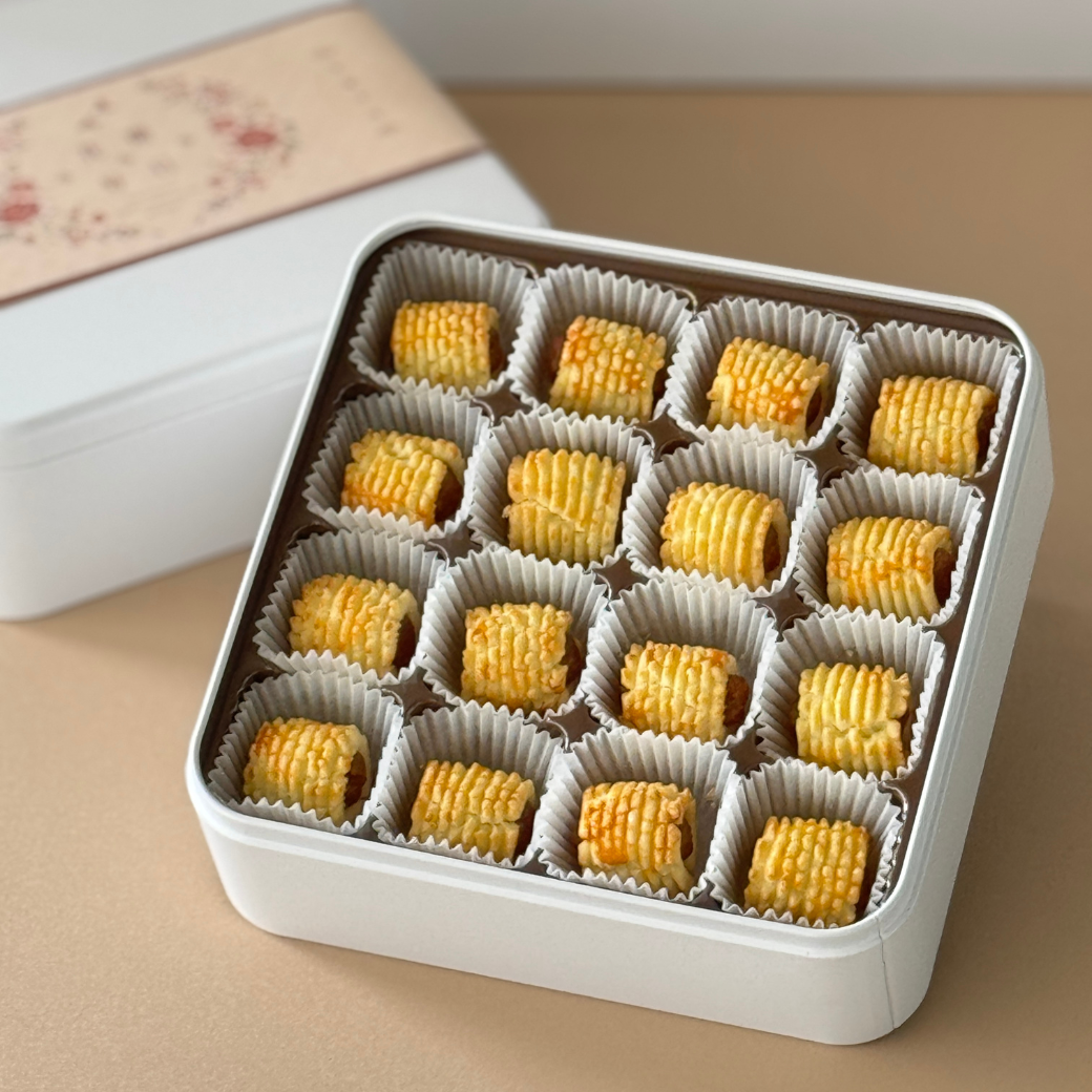 原味黃梨餅鐵盒裝32顆入（沒有封條）