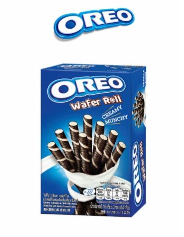 ＜新品上架＞OREO奧利奧 捲心酥  單盒裝 54g （香草） 原價35元 保存期限2025.05.06