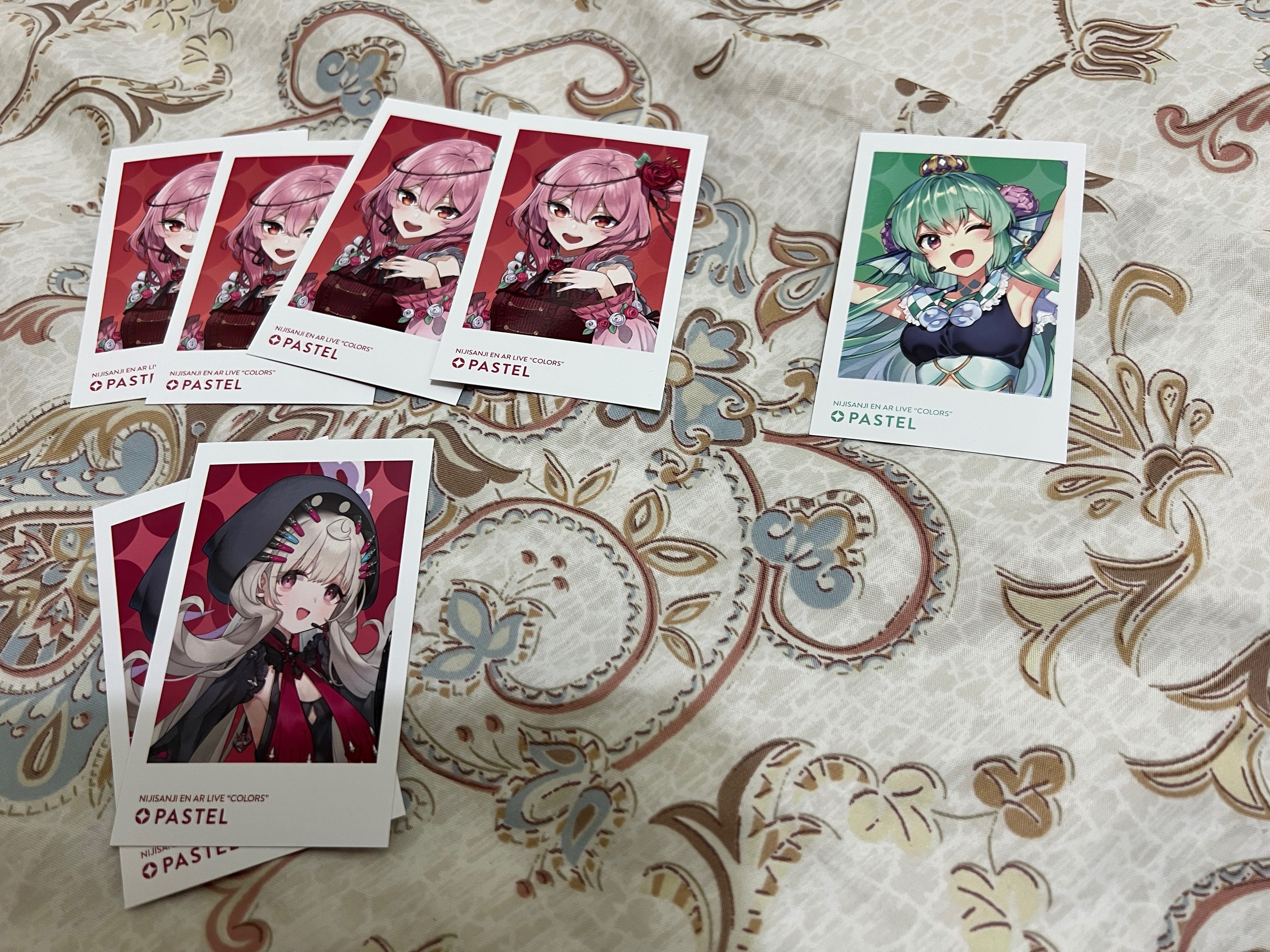 NIJISANJI EN AR LIVE COLORS随機拍立得 Pastel Stage