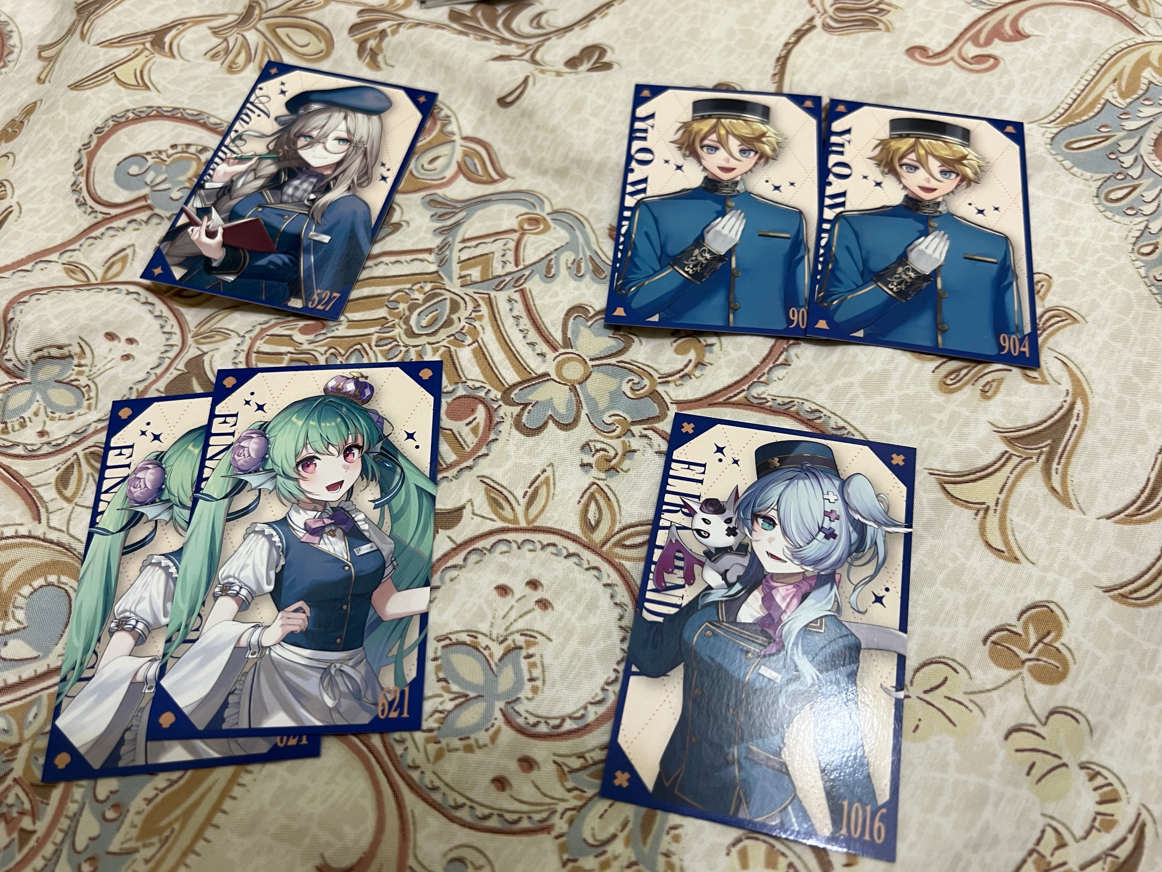 Hotel nijisanji random message card