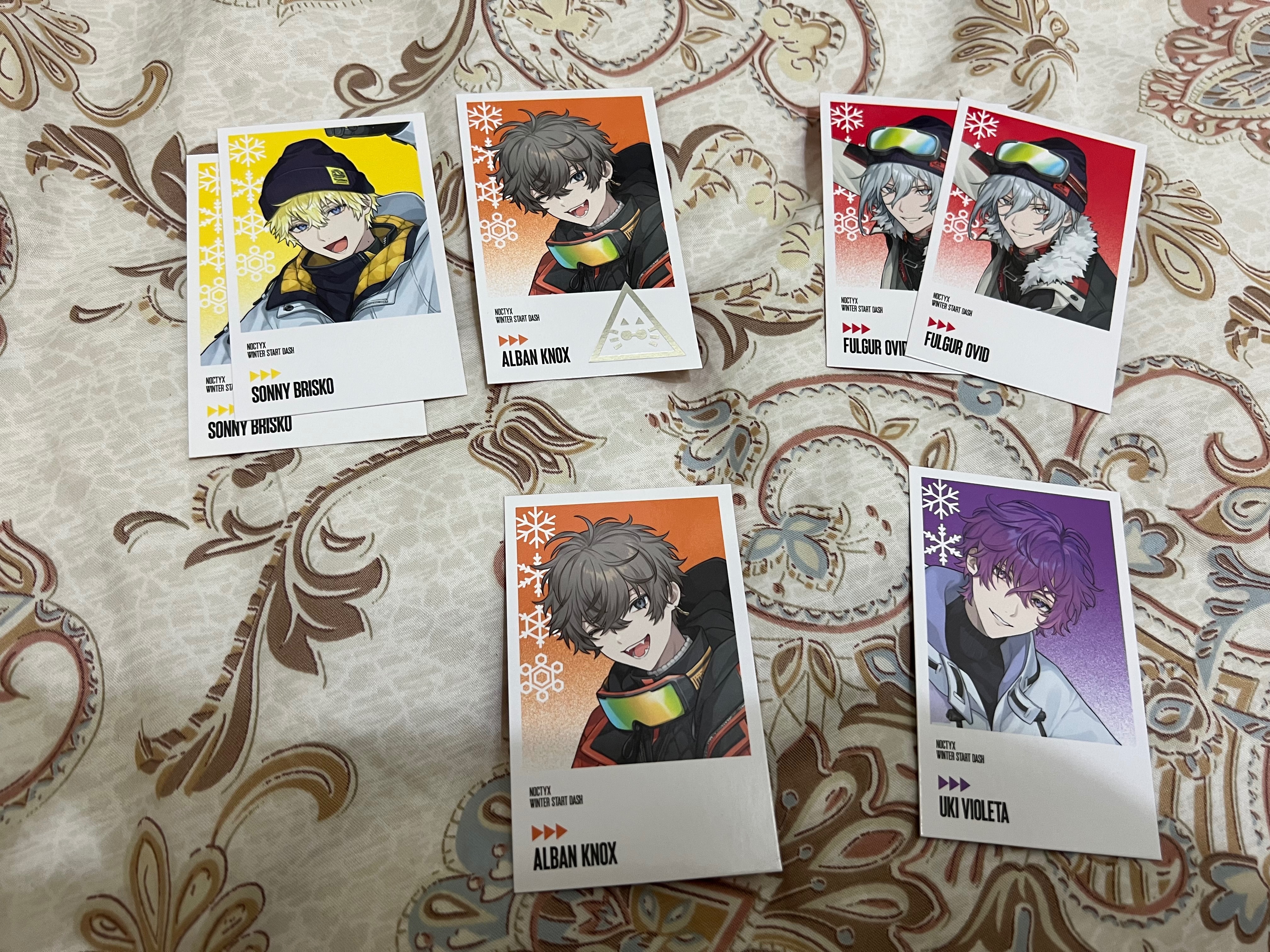 Noctyx 冬季起跑 隨機拍立得