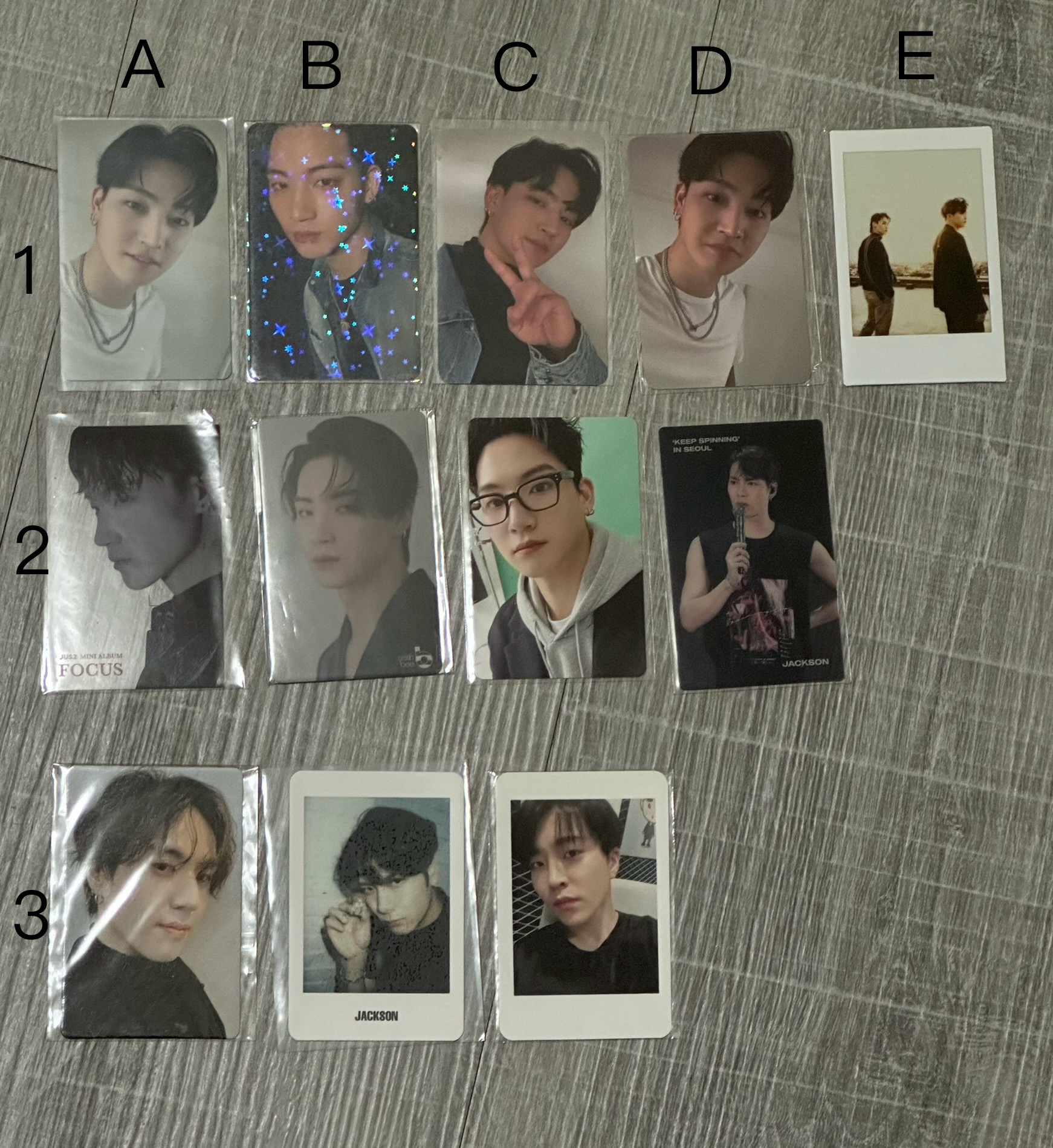 特典卡/特殊卡/拍立得/DVD卡/拍立得卡