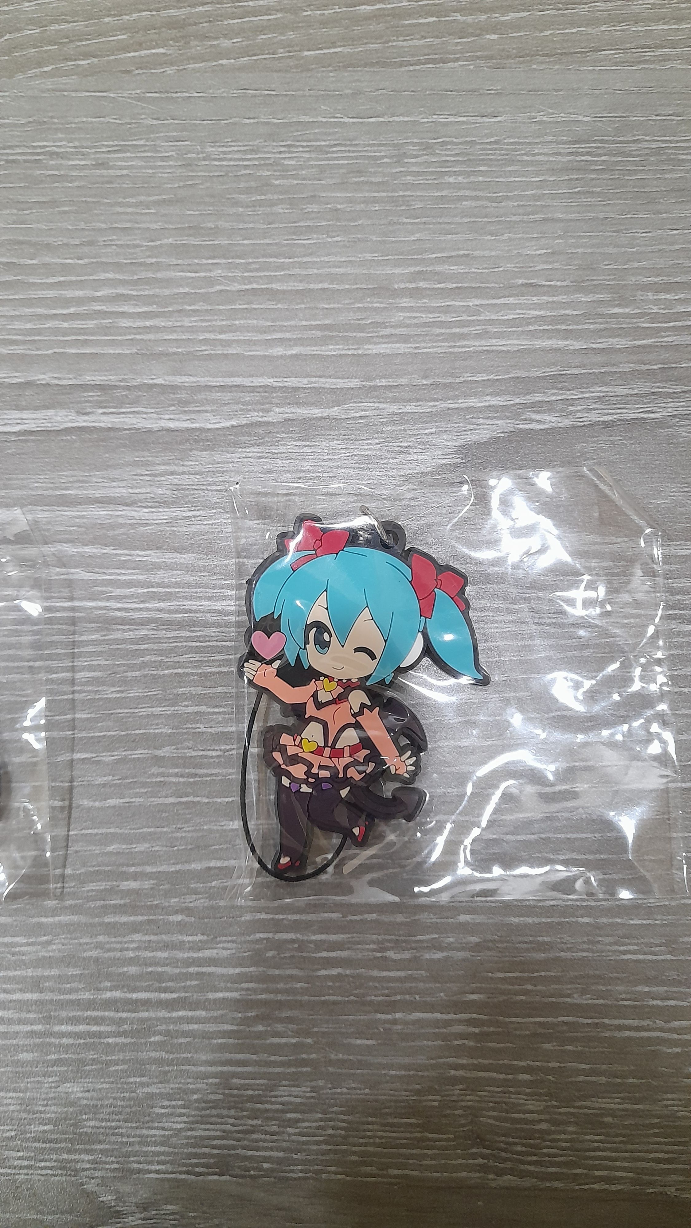 初音未來 軟膠吊飾