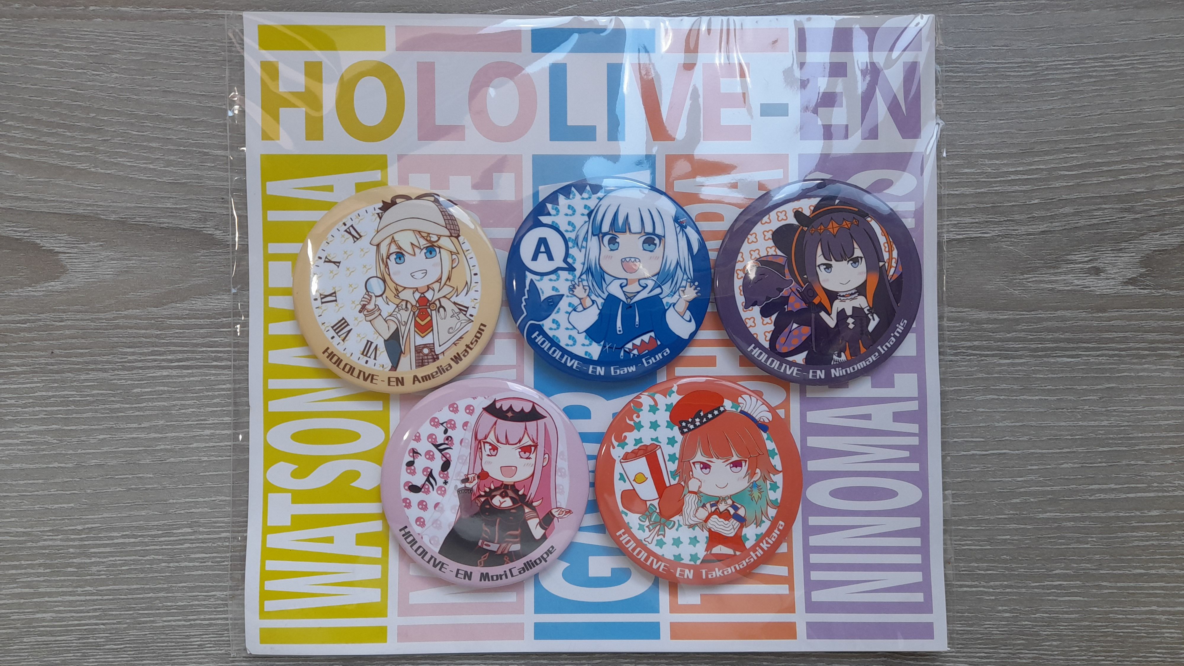 hololive en組 徽章