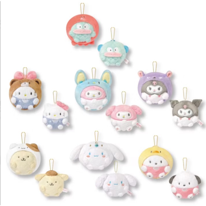 三麗鷗正版 變裝系列玩偶吊飾