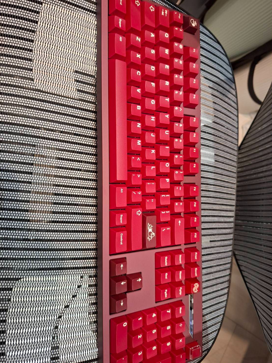 Re·line103套件 （不含軸帽） 【陽極波爾多紅】【單模】