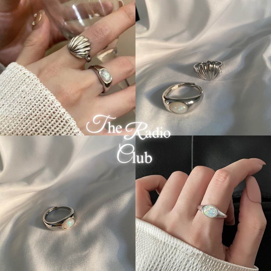 𝑻𝒉𝒆 𝑹𝒂𝒅𝒊𝒐 𝑪𝒍𝒖𝒃貝殼人魚公主戒指💍🐚