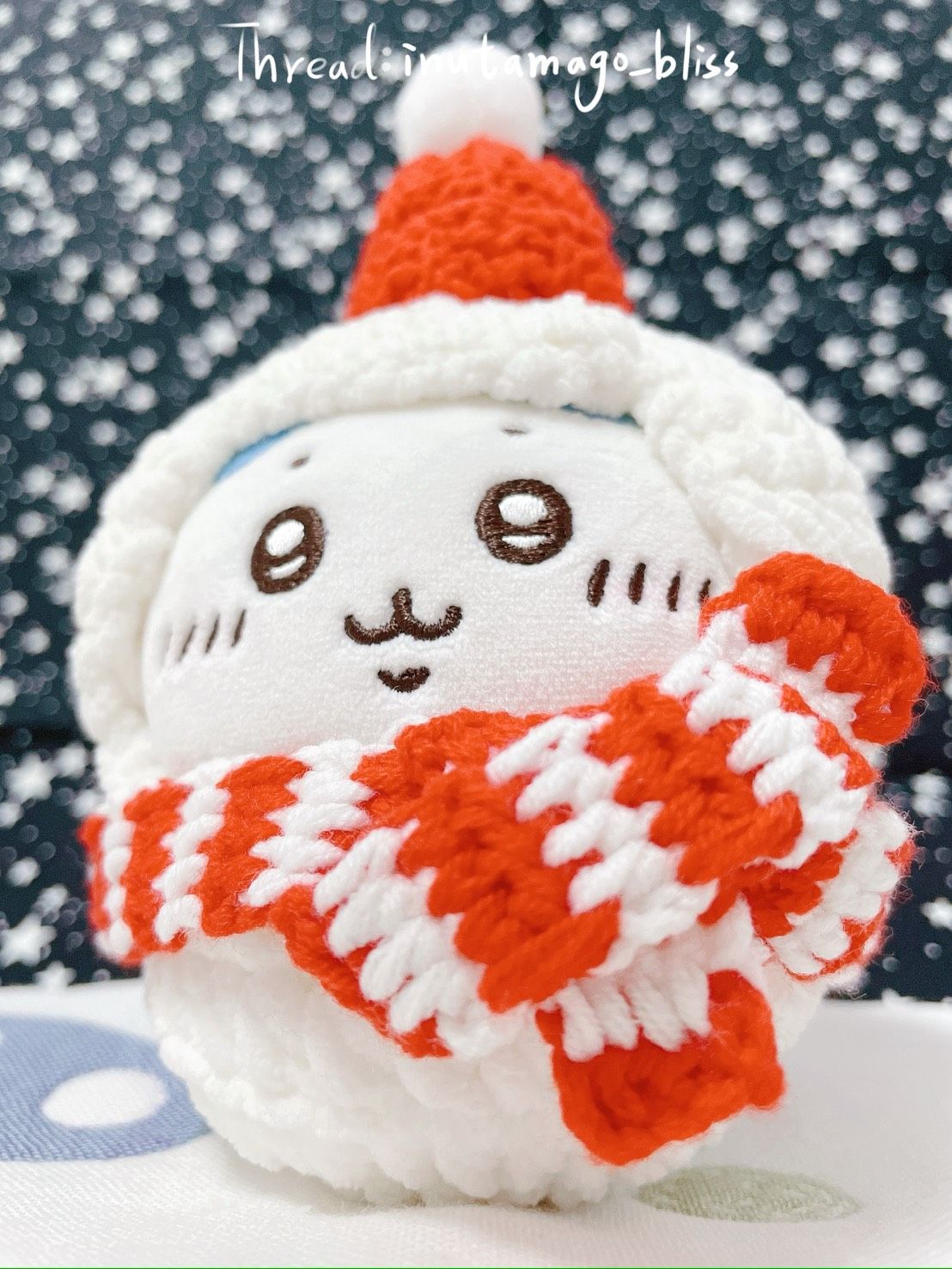 10cm娃用-雪人娃衣