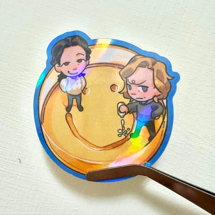 [新品] 萬中選一 極光膜防水貼紙