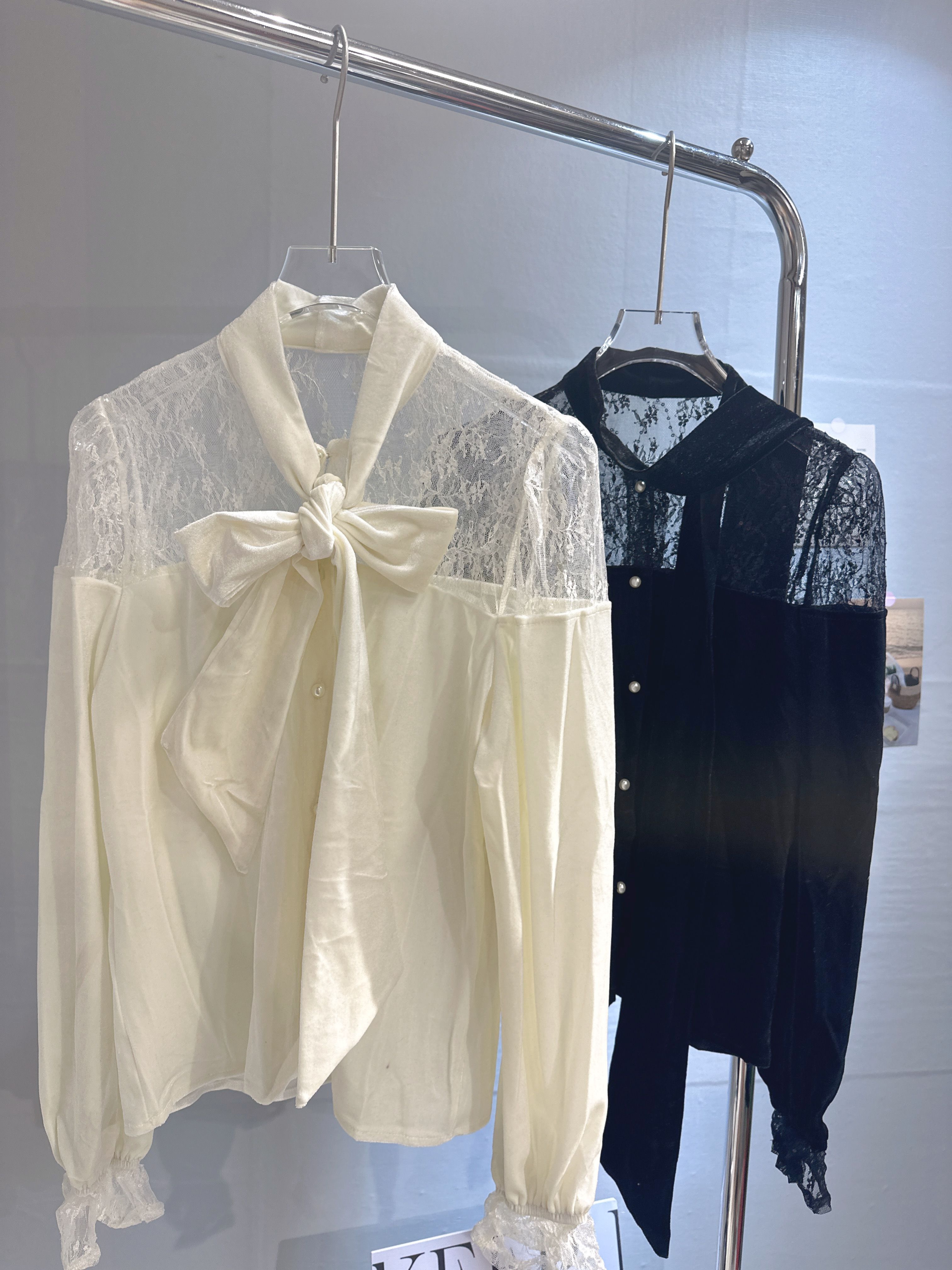 80名媛立領珍珠衣（E9720）