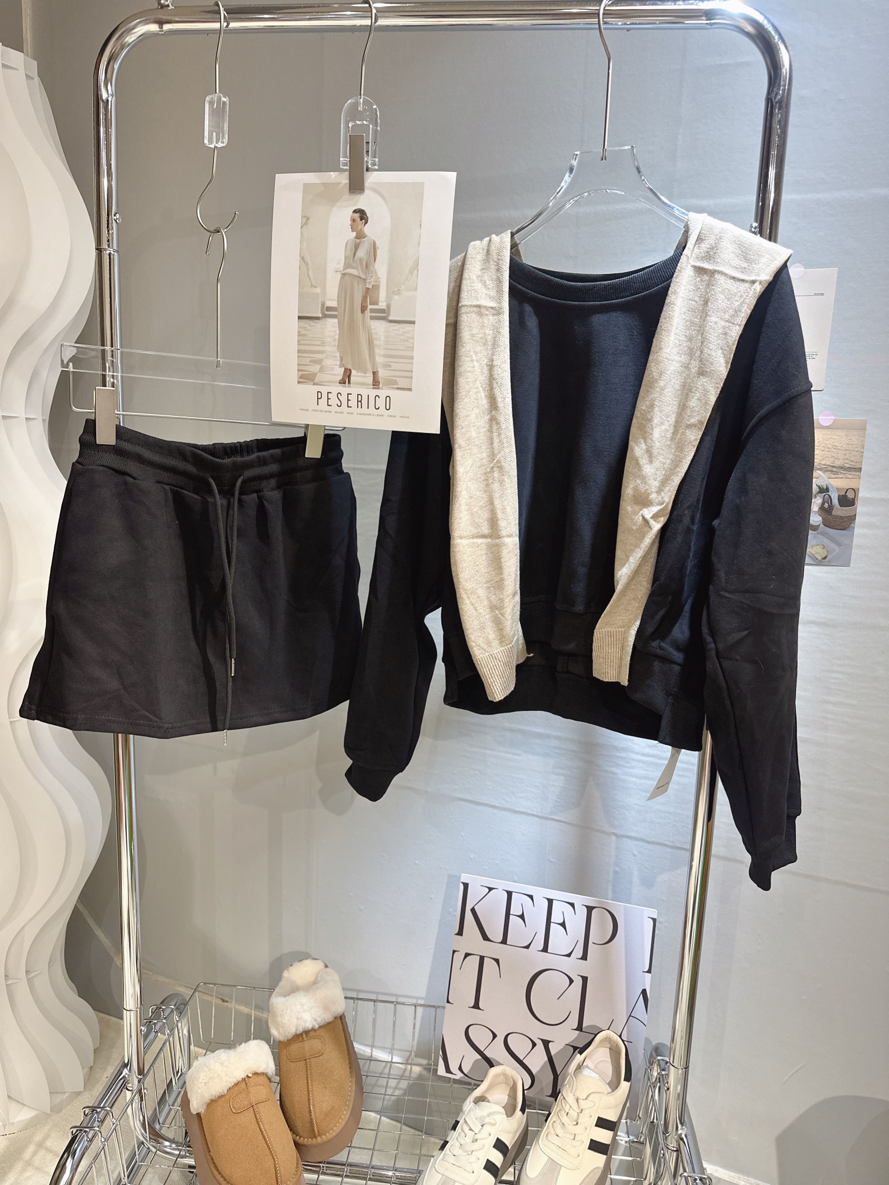 10 摟空棉休閒套裝（E1202）