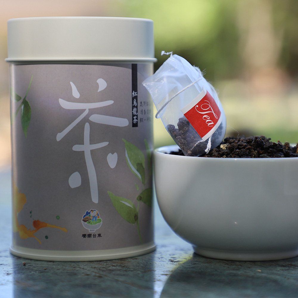 紅烏龍三角立體茶包│ 立體茶包10入 最具鹿野文化的茶飲 │ 饗嚮台東