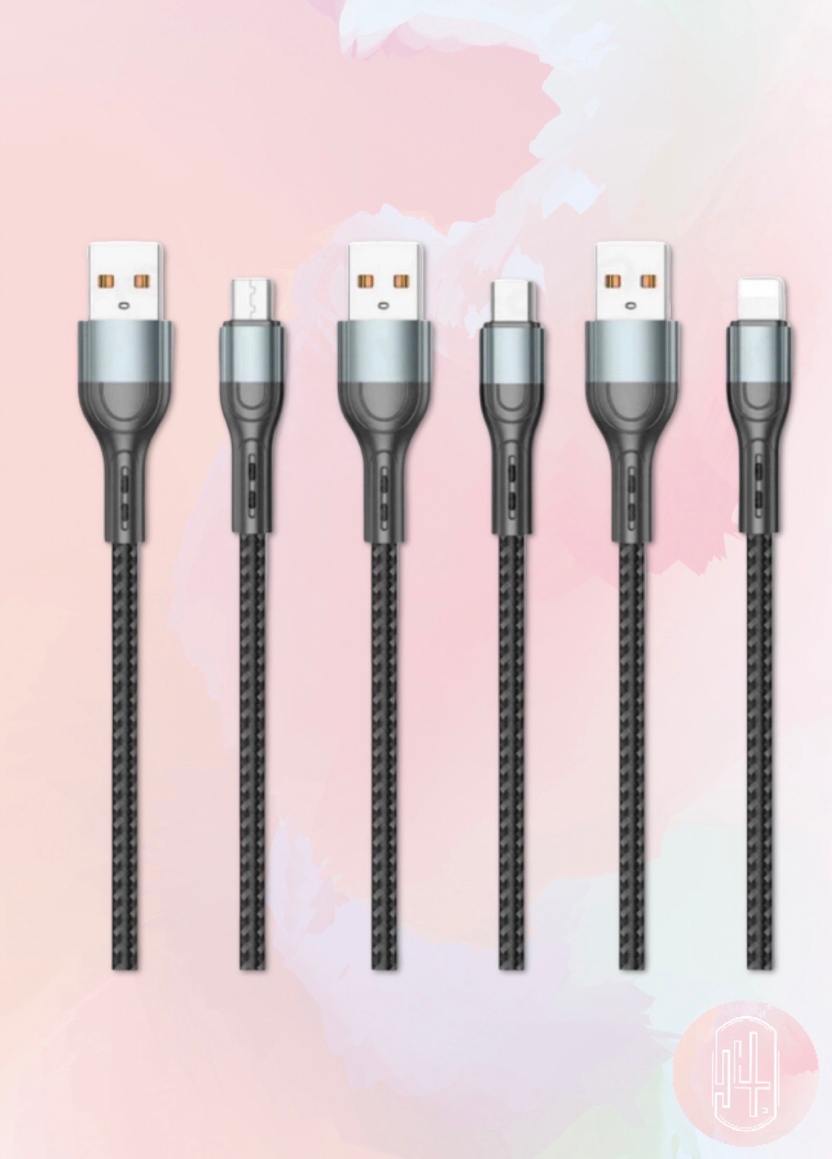 金屬編織充電線