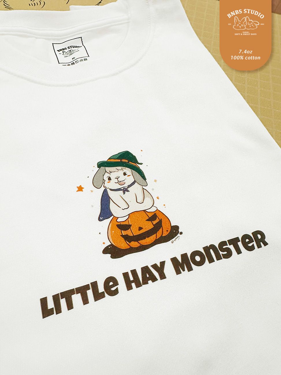 南瓜小草怪-純棉短T（尺寸表請點照片