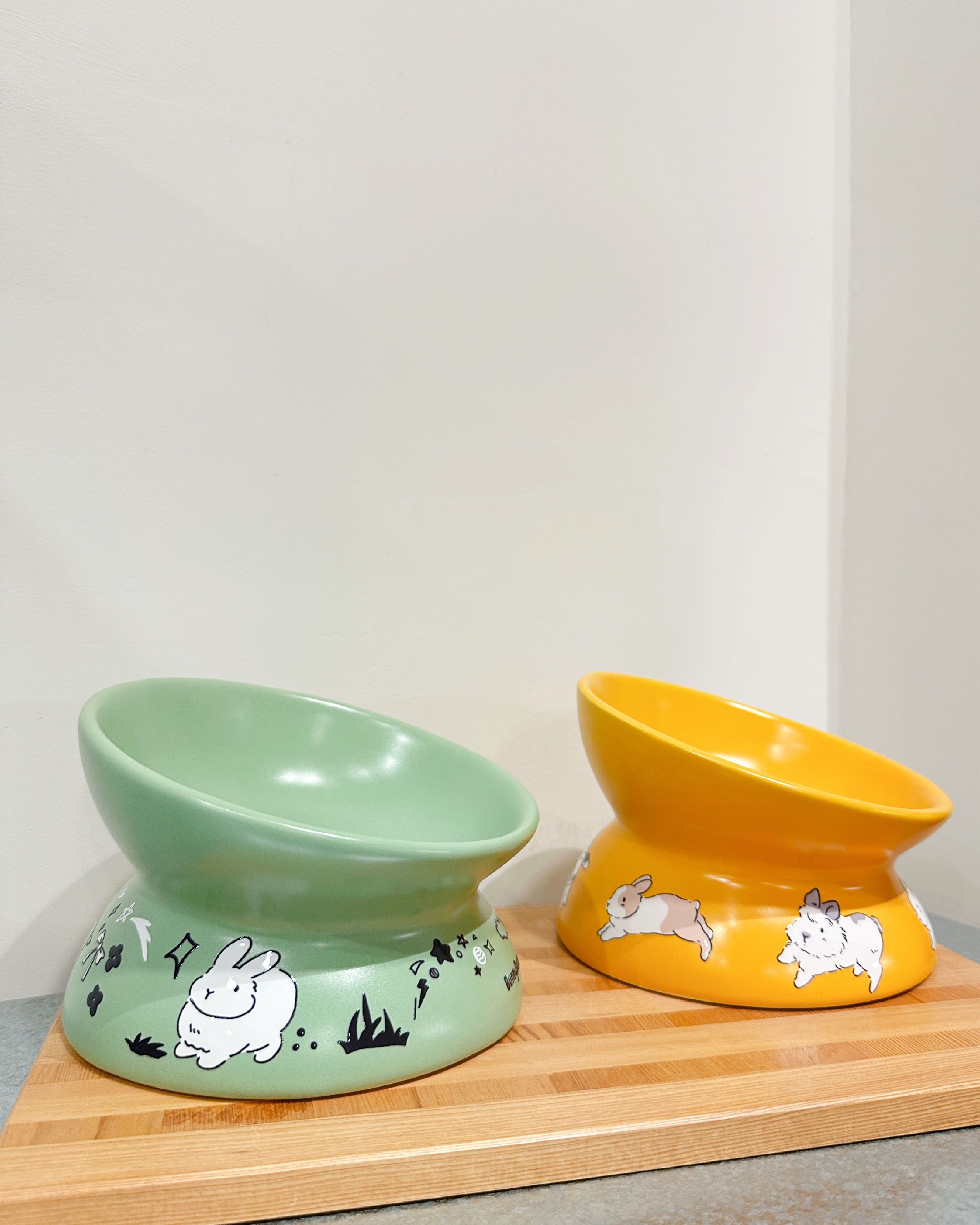 立食陶瓷斜口食碗