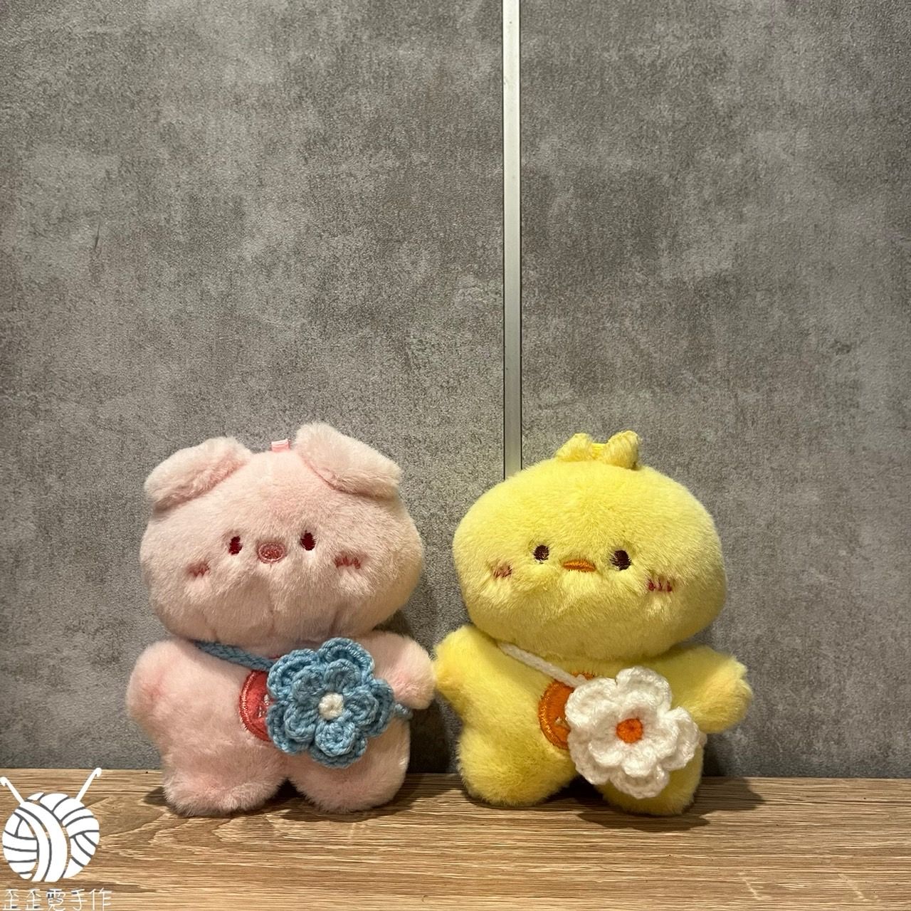 10cm雙層花髮帶 背包