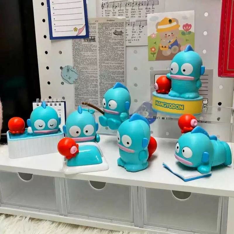 三麗鷗 醜魚 快樂滿屋 發條可動 療育 盲盒 現貨