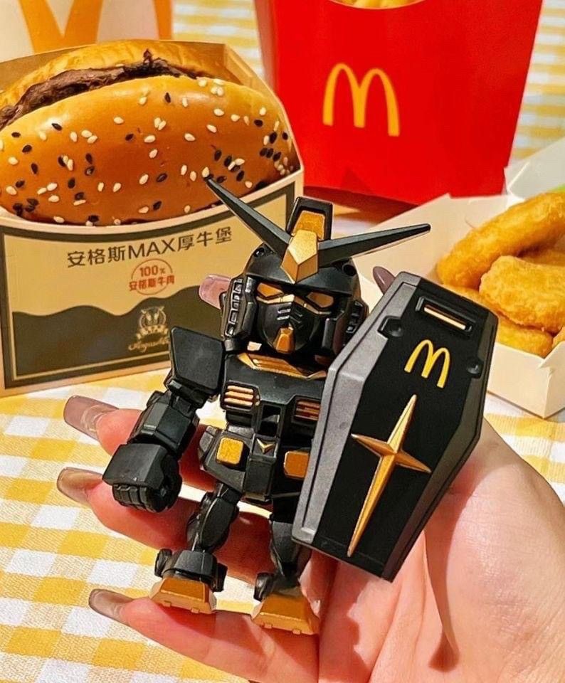✨麥當勞限定聯名鋼彈RX-78-2 McDonald’s x Gundam 安格斯鋼彈