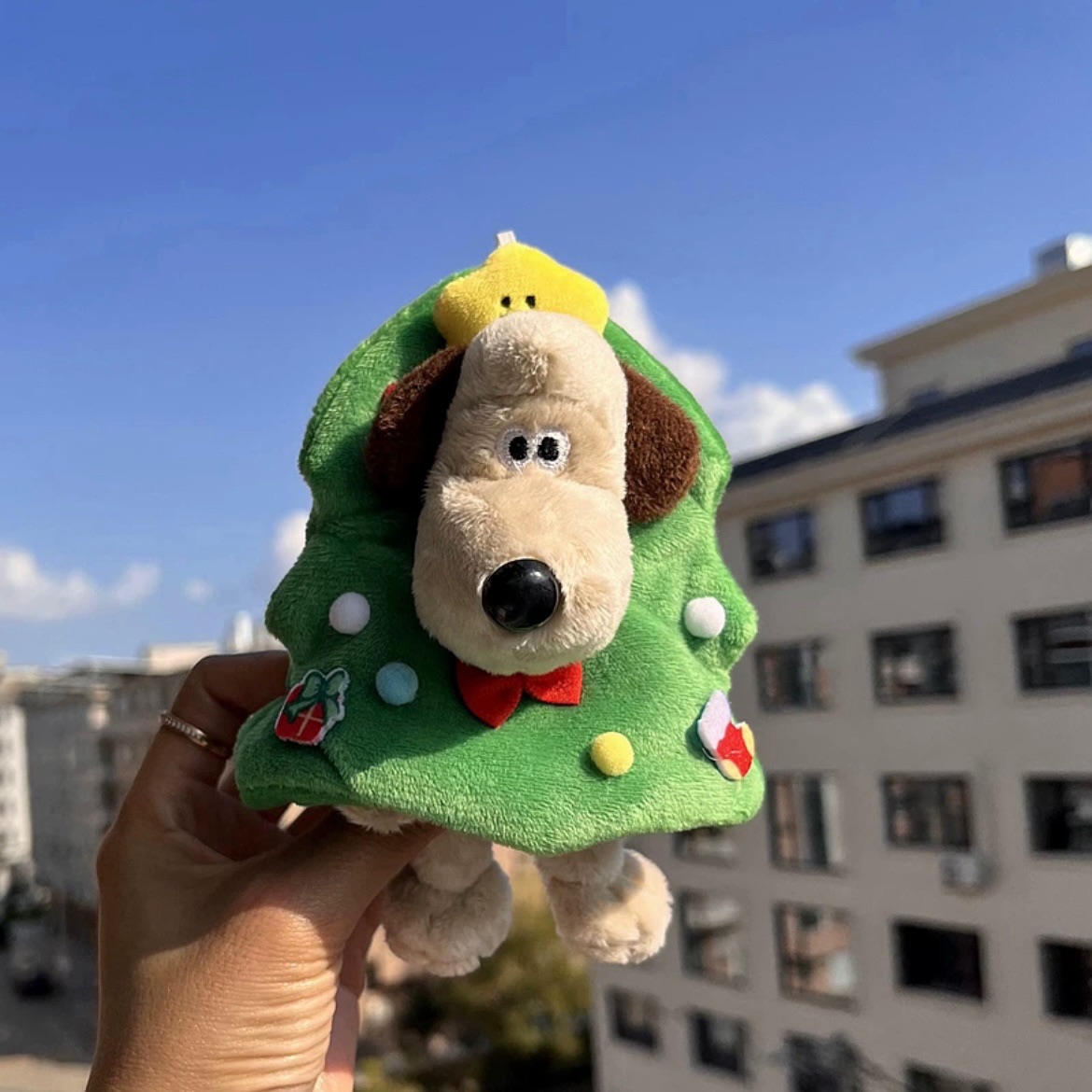 聖誕節掌門狗狗吊飾🐶