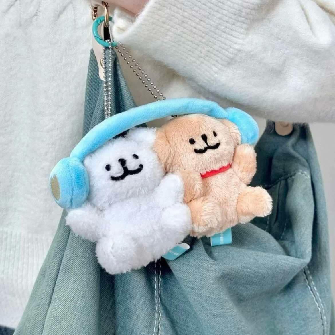 正版授權 線條小狗CP組合系列吊飾💖💖