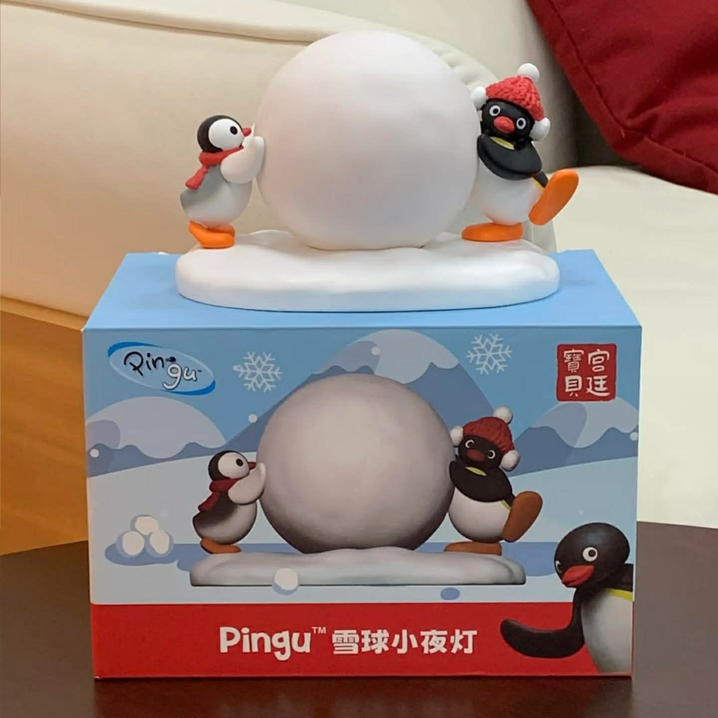 正版 Pingu聖誕限定拍拍燈💡☃️