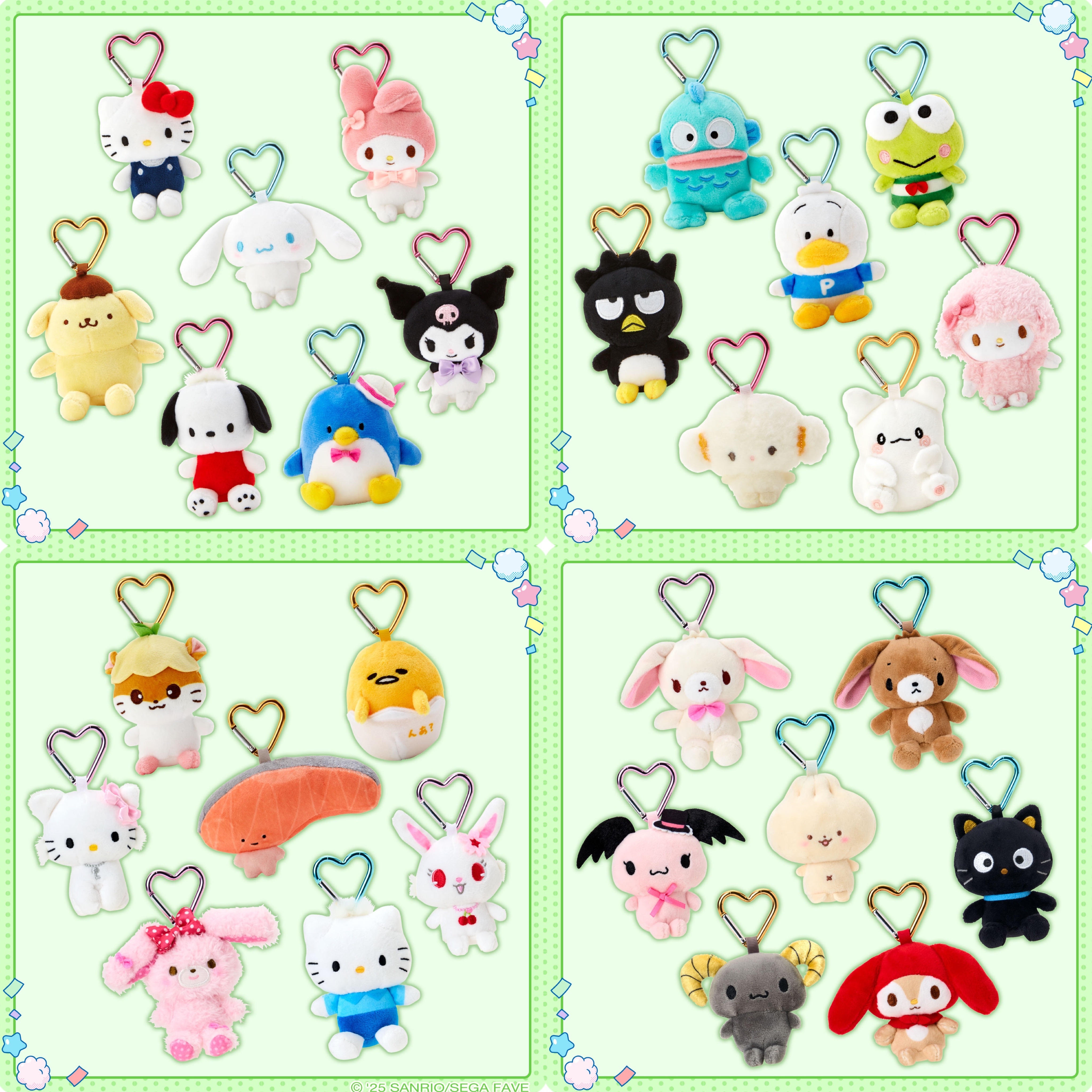 🌈三麗鷗角色大賞吊飾🌈