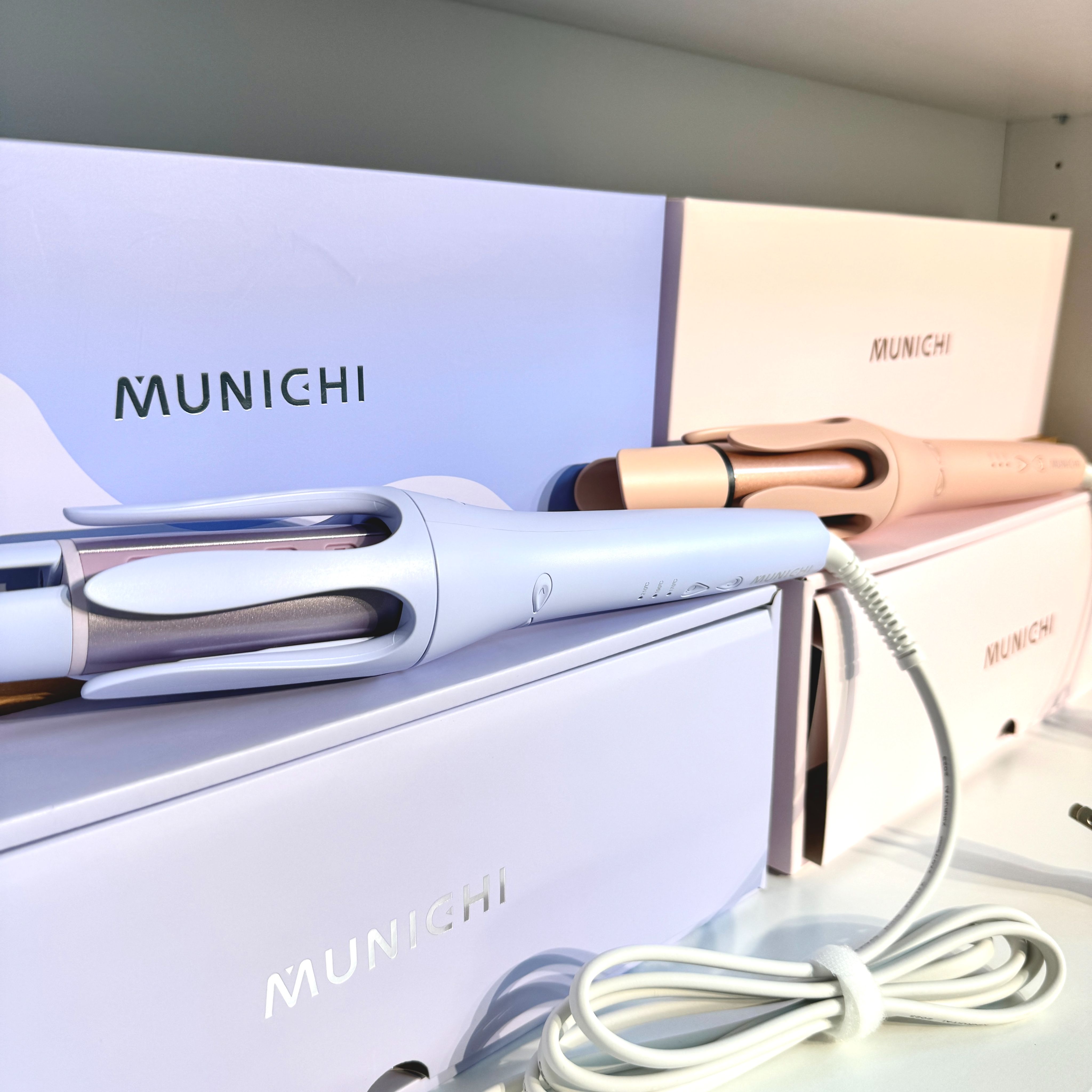 山水MR.Curler水潤負離子溫控捲髮器（一年保固）