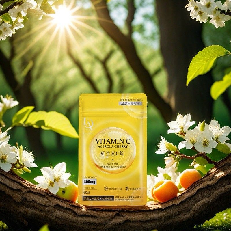 維生素C錠（水蜜桃口味） 60顆入